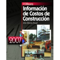Means Building Construction Cost Data 2007 Book Spanish Edition, 65th Edition