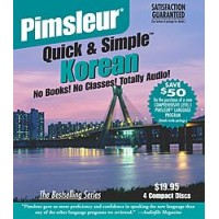 Pimsleur Quick & Simple - Korean (4 Audio CDs)