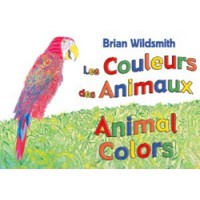 ANIMAL COLORS board book in Haitian-Creole & English
